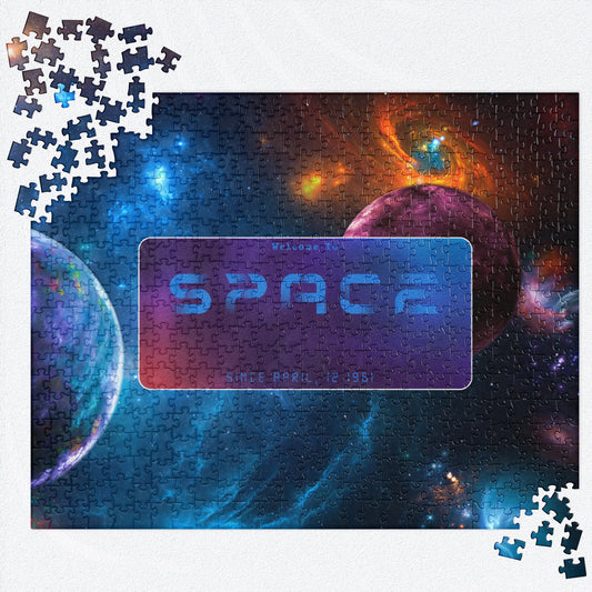 WELCOME TO SPACE Jigsaw Puzzle - 520 Pieces The Wishful Fish Kids