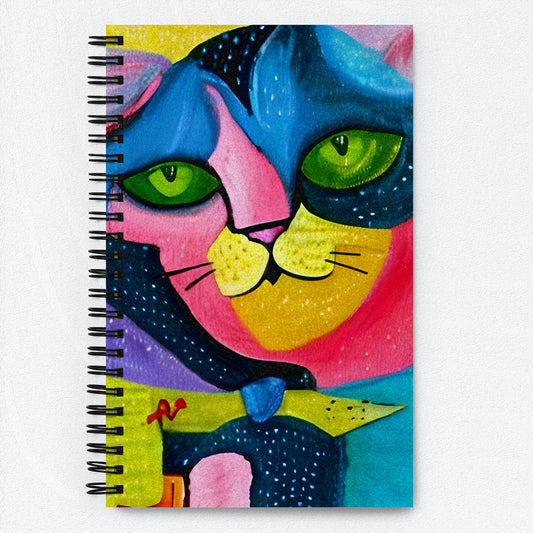 WHIMISCIAL KAT Spiral Notebook The Wishful Fish Kids