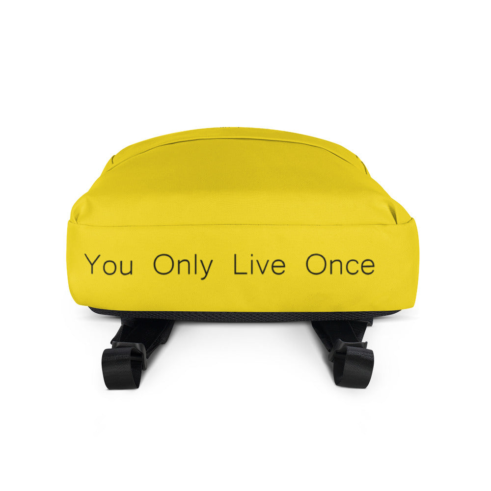 YOLO (You Only Live Once) Backpack - Premium Backpacks from The Wishful Fish Kids - Just $48.00! Shop now at The Wishful Fish Kids