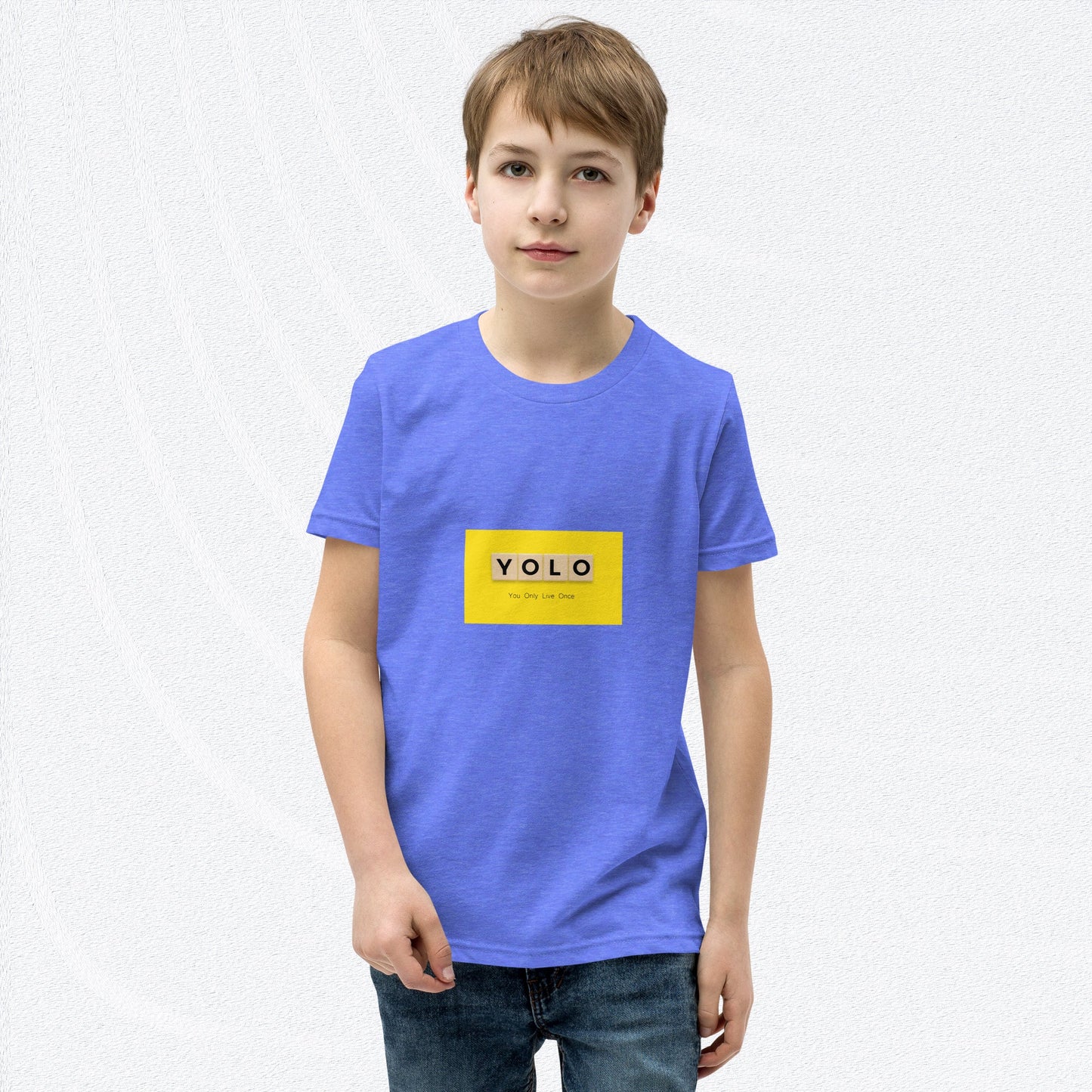 YOLO (You Only Live Once) Youth T-Shirt - Sizes S-XL The Wishful Fish Kids